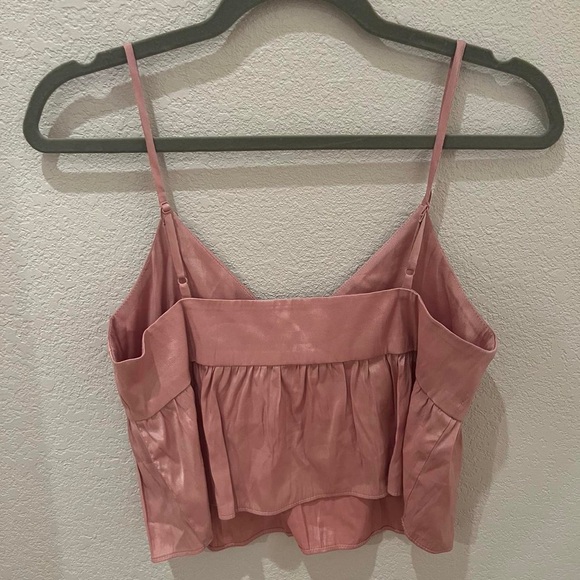 WAYF Rose Ruffle Tank Top - Picture 2 of 2